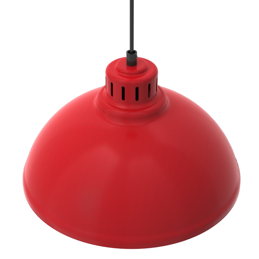 Chandelier on a string SVEN 1xE27/15W/230V red