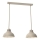 Chandelier on a string SVEN 2xE27/15W/230V beige