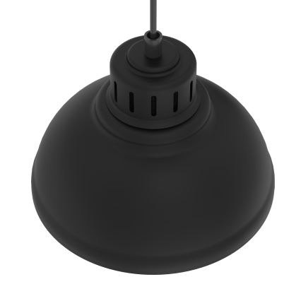 Chandelier on a string SVEN 2xE27/15W/230V black