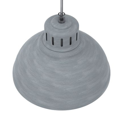Chandelier on a string SVEN 2xE27/15W/230V grey