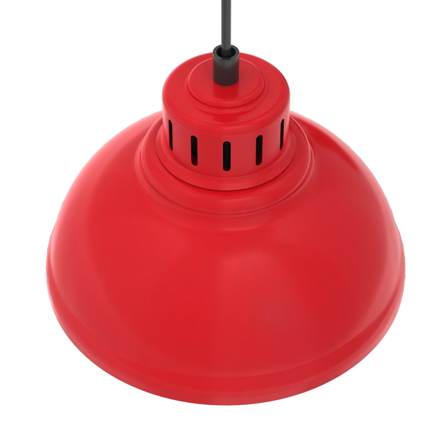 Chandelier on a string SVEN 2xE27/15W/230V red