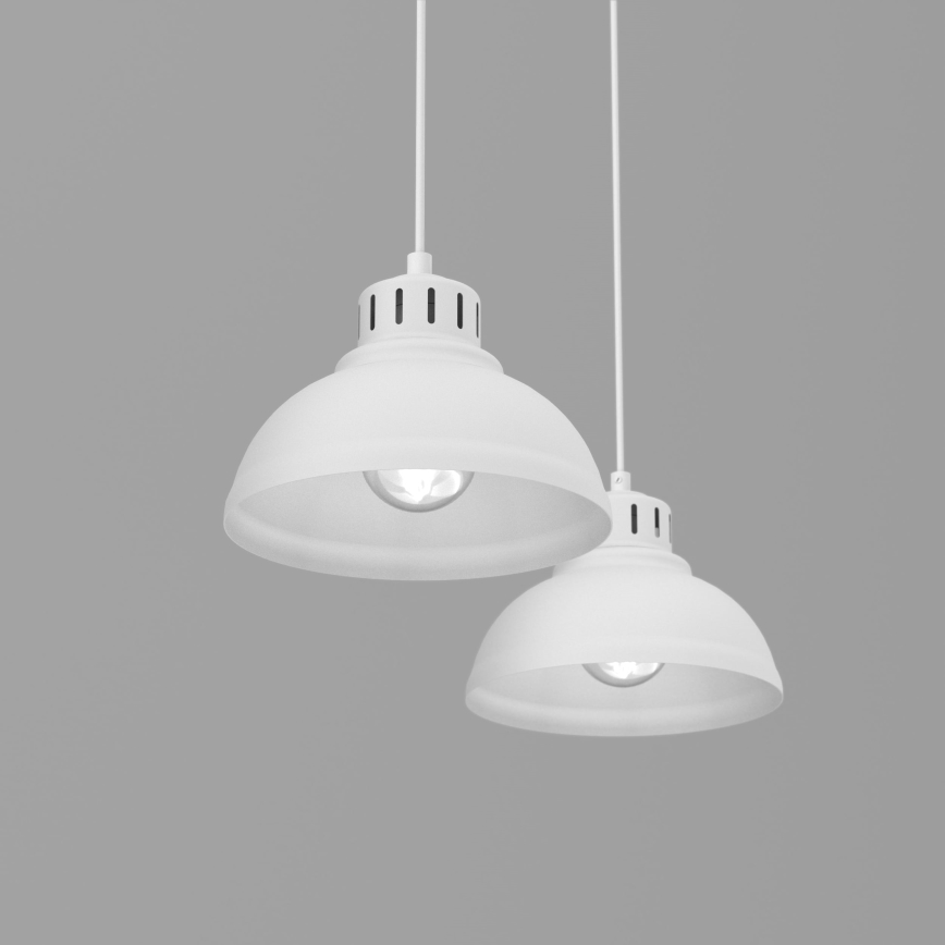 Chandelier on a string SVEN 2xE27/15W/230V white