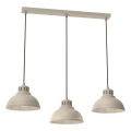 Chandelier on a string SVEN 3xE27/15W/230V beige