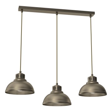 Chandelier on a string SVEN 3xE27/15W/230V brass