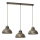 Chandelier on a string SVEN 3xE27/15W/230V brass