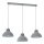 Chandelier on a string SVEN 3xE27/15W/230V grey
