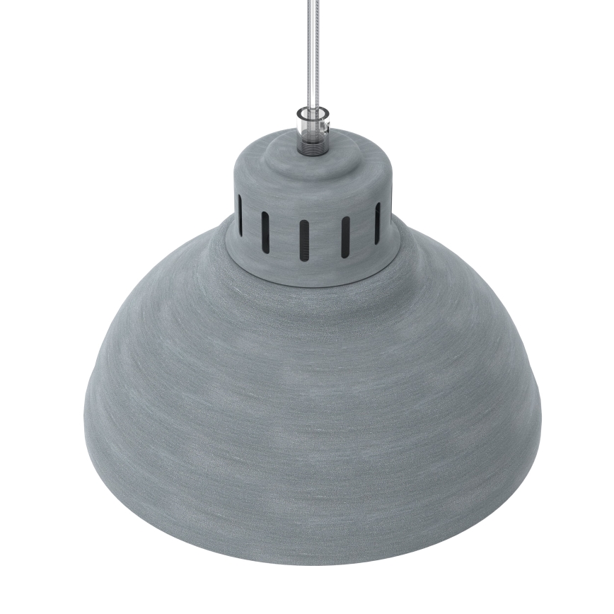 Chandelier on a string SVEN 3xE27/15W/230V grey