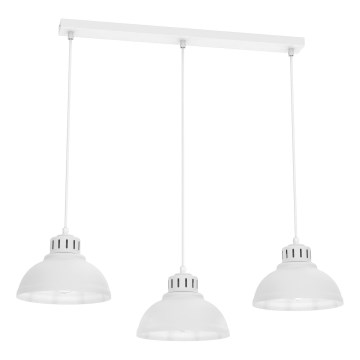 Chandelier on a string SVEN 3xE27/15W/230V white