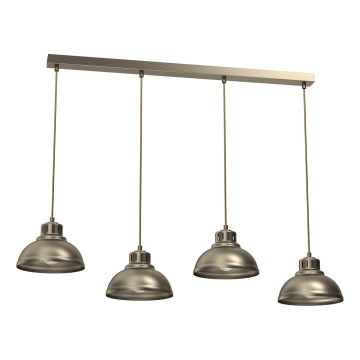 Chandelier on a string SVEN 4xE27/15W/230V brass