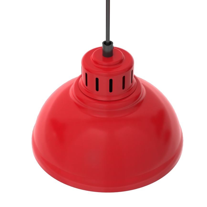 Chandelier on a string SVEN 4xE27/15W/230V red