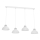Chandelier on a string SVEN 4xE27/15W/230V white