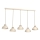 Chandelier on a string SVEN 5xE27/15W/230V beige