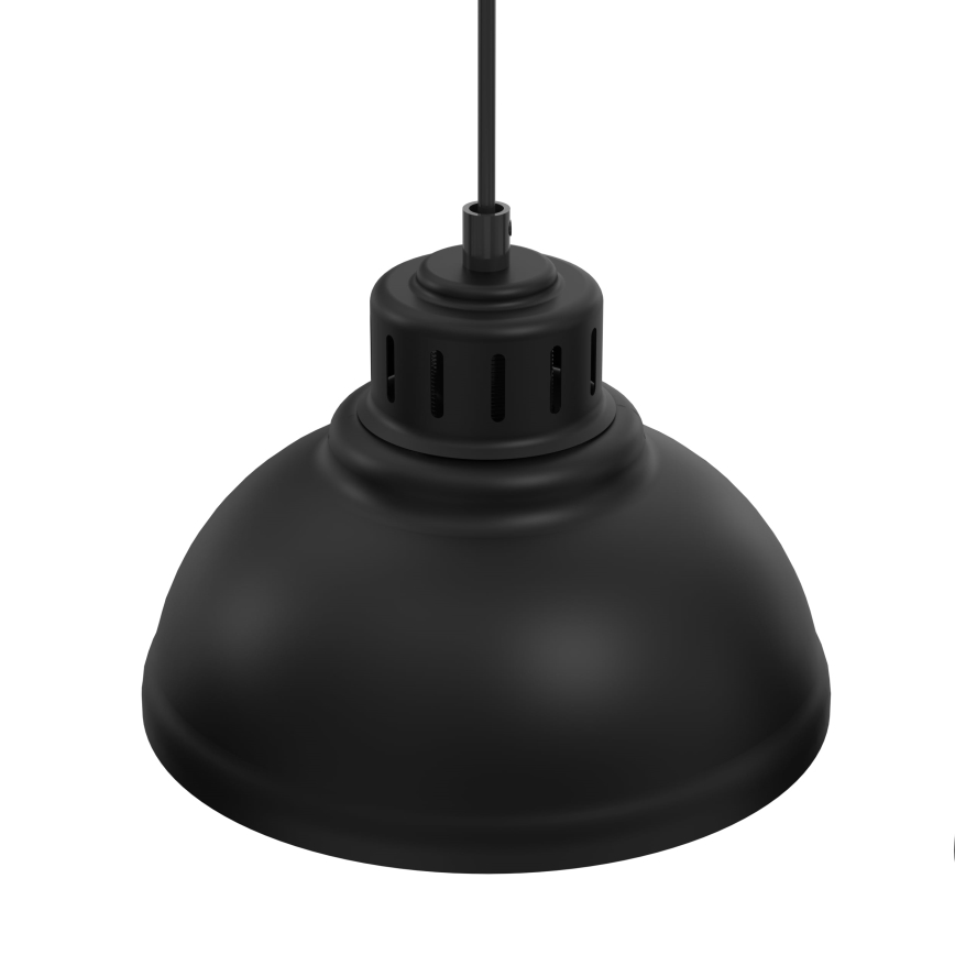 Chandelier on a string SVEN 5xE27/15W/230V black/gold