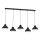 Chandelier on a string SVEN 5xE27/15W/230V black