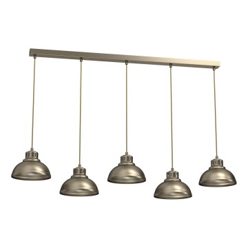 Chandelier on a string SVEN 5xE27/15W/230V brass