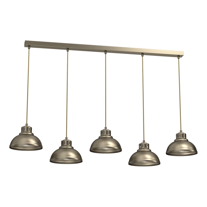 Chandelier on a string SVEN 5xE27/15W/230V brass