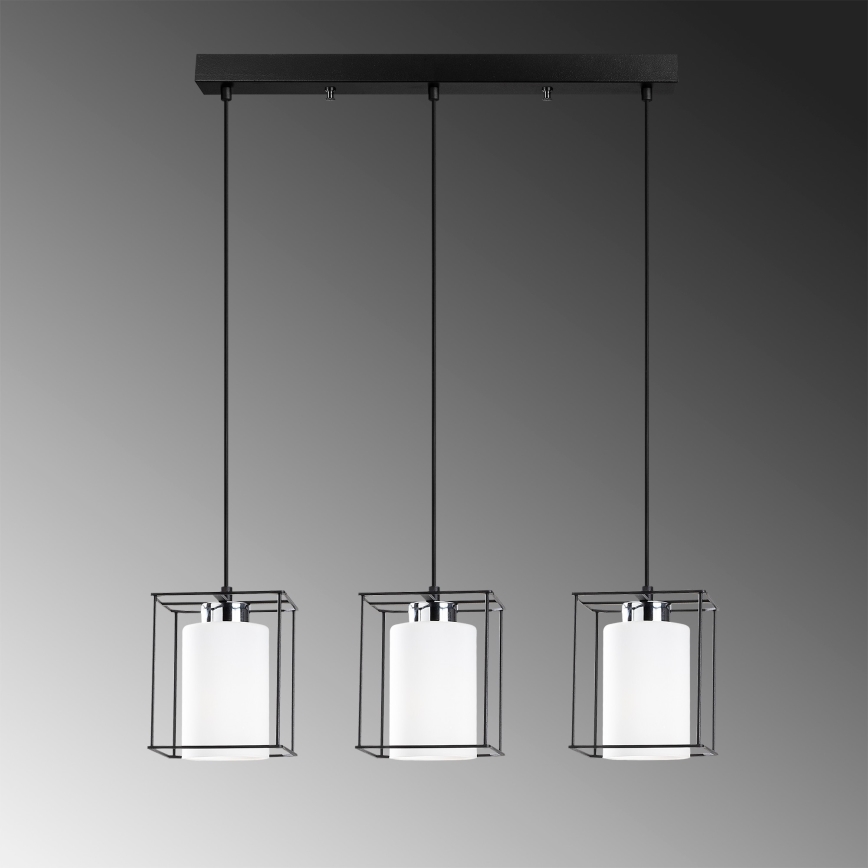 Chandelier on a string SWANK 3xE27/100W/230V