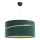 Chandelier on a string SWING 1xE27/60W/230V green/gold