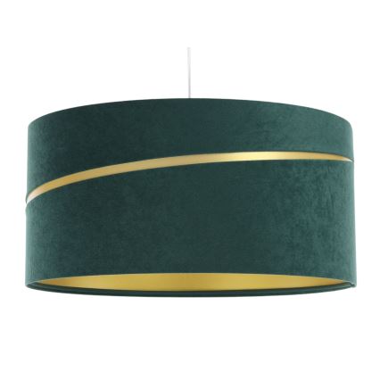 Chandelier on a string SWING 1xE27/60W/230V green/gold