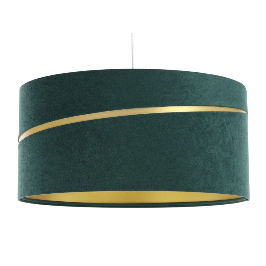 Chandelier on a string SWING 1xE27/60W/230V green/gold