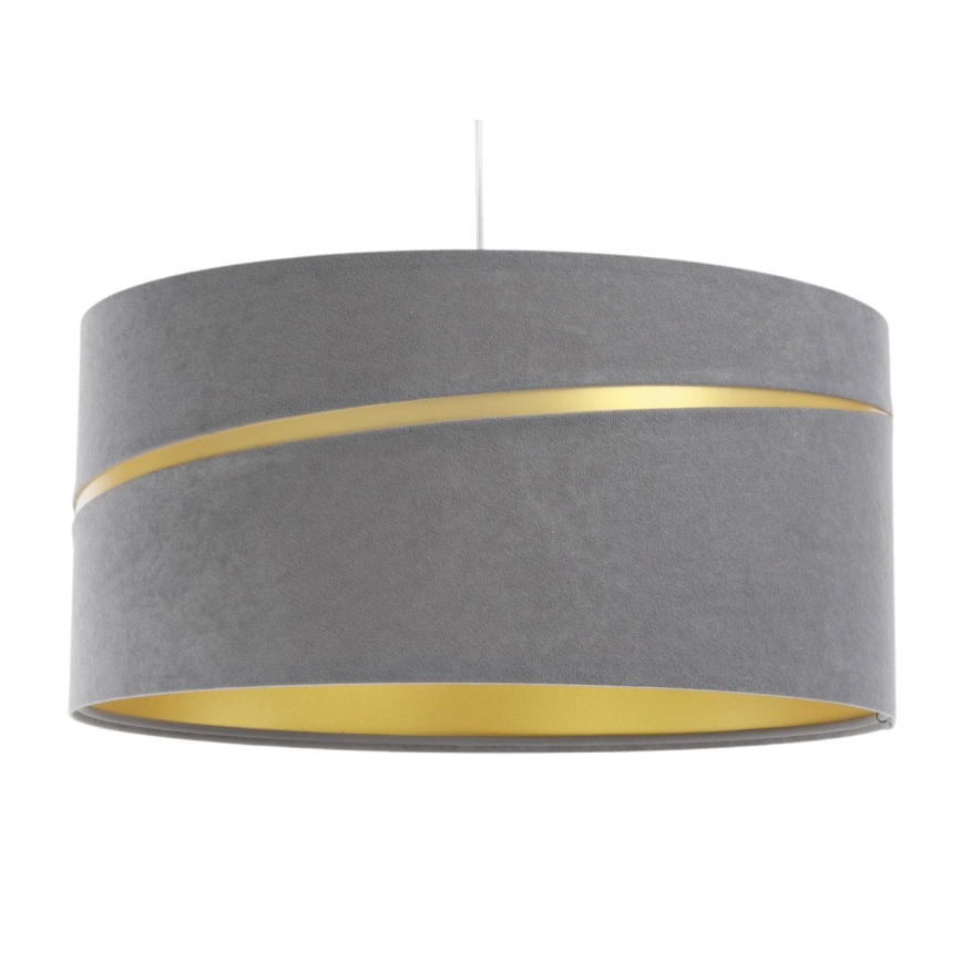 Chandelier on a string SWING 1xE27/60W/230V grey/gold