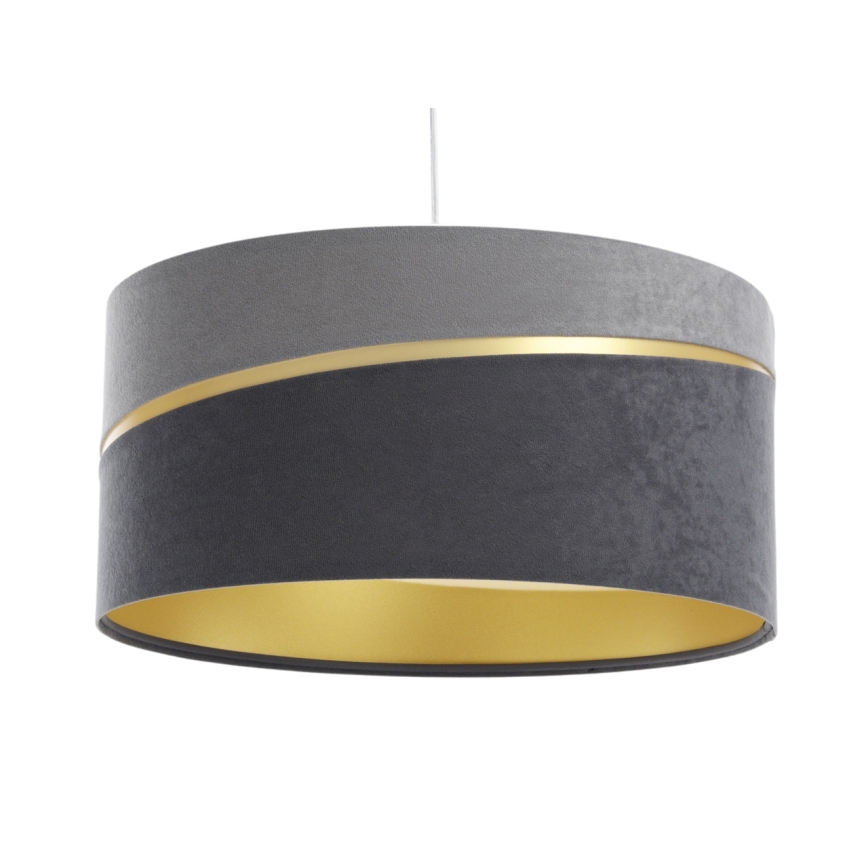 Chandelier on a string SWING 1xE27/60W/230V grey/gold