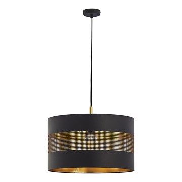 Chandelier on a string TAGO 1xE27/25W/230V black/gold