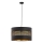 Chandelier on a string TAGO 1xE27/25W/230V black/gold