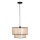 Chandelier on a string TAKARA 1xE27/20W/230V d. 40 cm beige