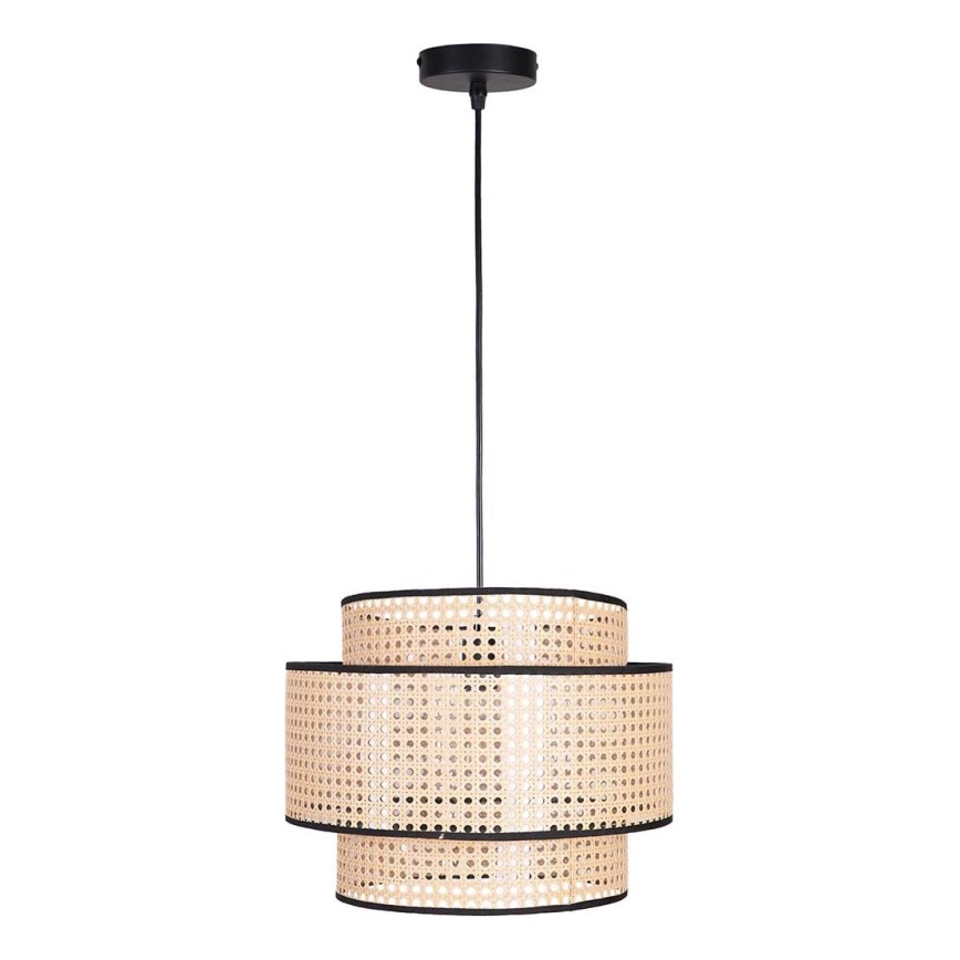 Chandelier on a string TAKARA 1xE27/20W/230V d. 40 cm beige