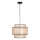 Chandelier on a string TAKARA 1xE27/20W/230V d. 40 cm beige