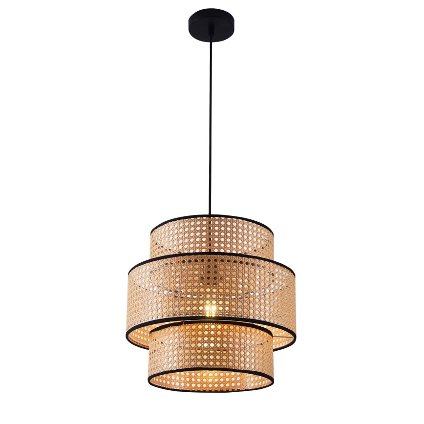 Chandelier on a string TAKARA 1xE27/20W/230V d. 40 cm beige