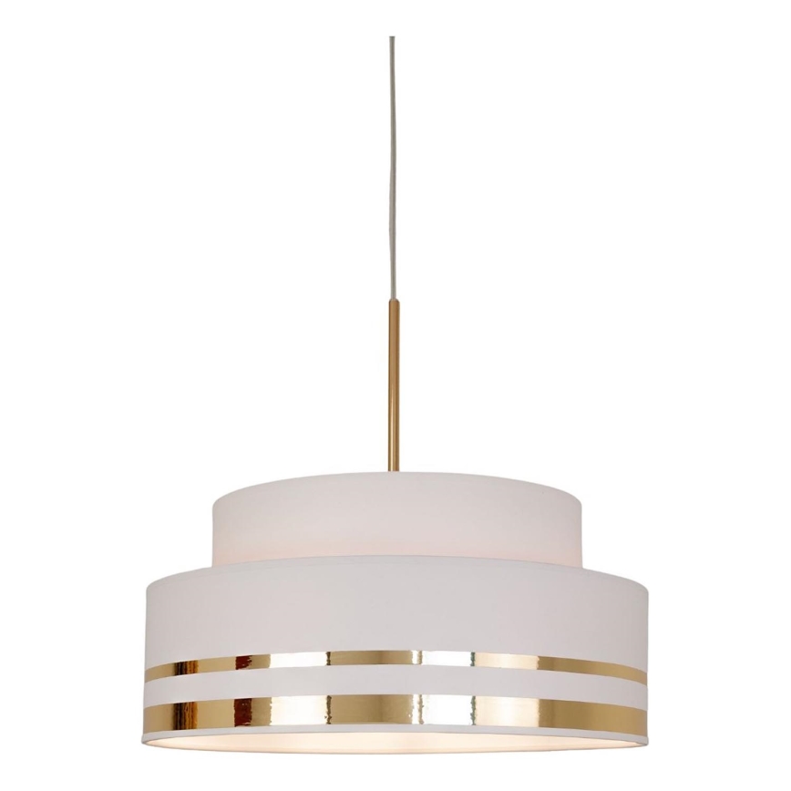 Chandelier on a string TAMI 1xE27/60W/230V creamy/gold