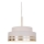 Chandelier on a string TAMI 1xE27/60W/230V creamy/gold