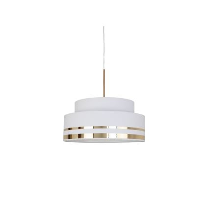 Chandelier on a string TAMI 1xE27/60W/230V d. 40 cm creamy/gold