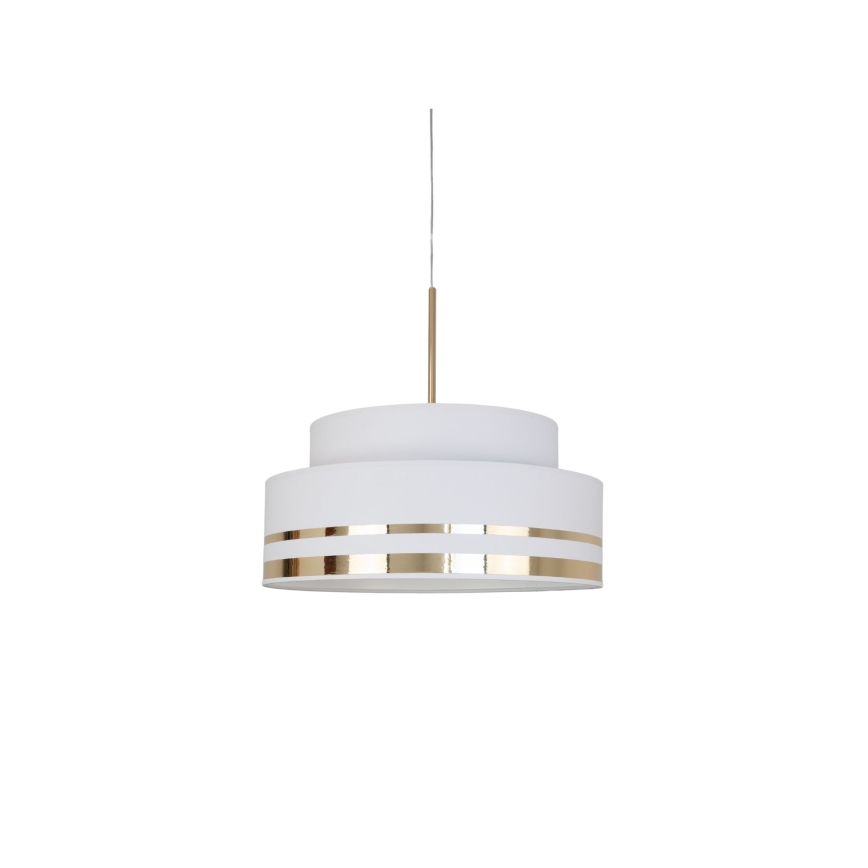 Chandelier on a string TAMI 1xE27/60W/230V d. 40 cm creamy/gold