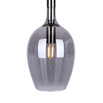 Chandelier on a string TANGO 3xE14/40W/230V black