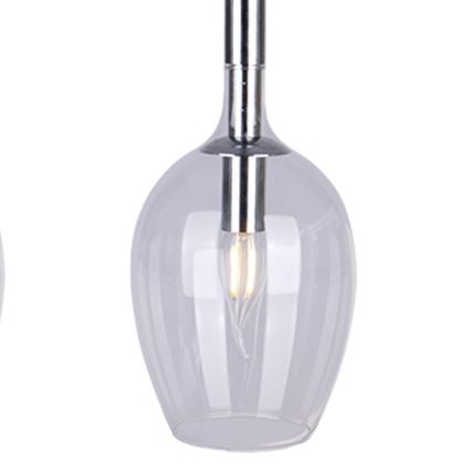 Chandelier on a string TANGO 3xE14/40W/230V clear