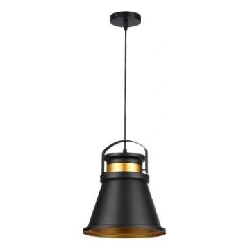 Chandelier on a string TAO 1xE27/60W/230V d. 25 cm black