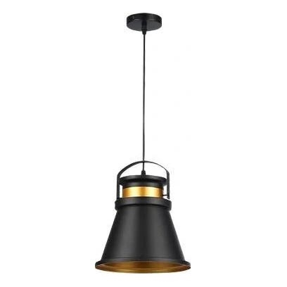Chandelier on a string TAO 1xE27/60W/230V d. 25 cm black