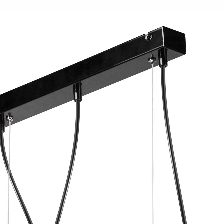 Chandelier on a string TARO 3xE27/60W/230V black