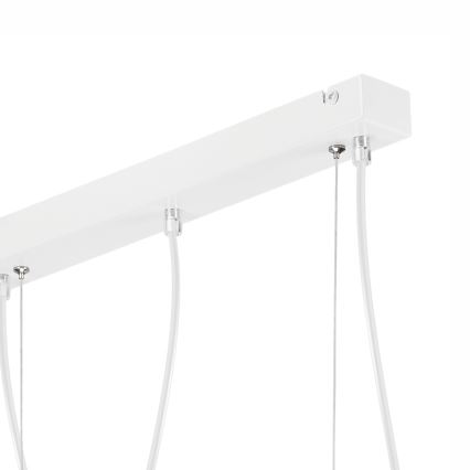 Chandelier on a string TARO 3xE27/60W/230V white