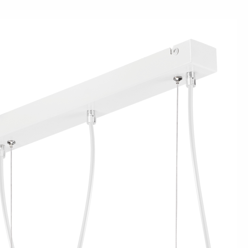 Chandelier on a string TARO 3xE27/60W/230V white