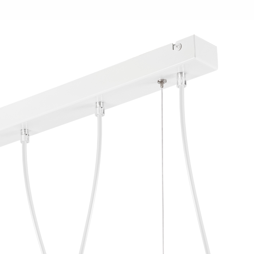 Chandelier on a string TARO 5xE27/60W/230V white