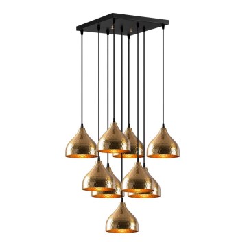 Chandelier on a string TATTOO 9xE27/40W/230V
