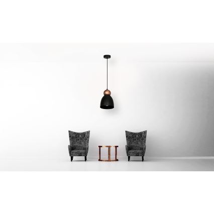 Chandelier on a string TAURUS 1xE27/60W/230V