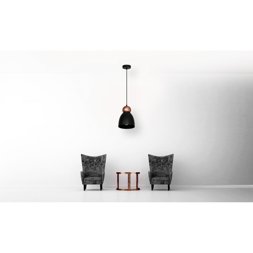 Chandelier on a string TAURUS 1xE27/60W/230V