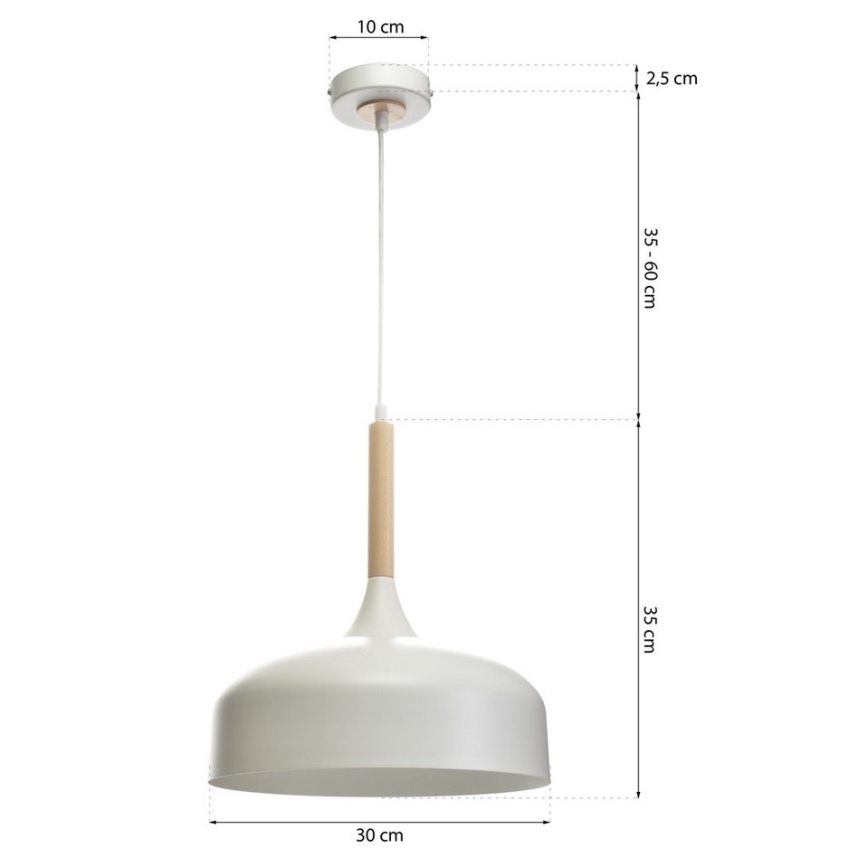 Chandelier on a string TAYLOR 1xE27/60W/230V