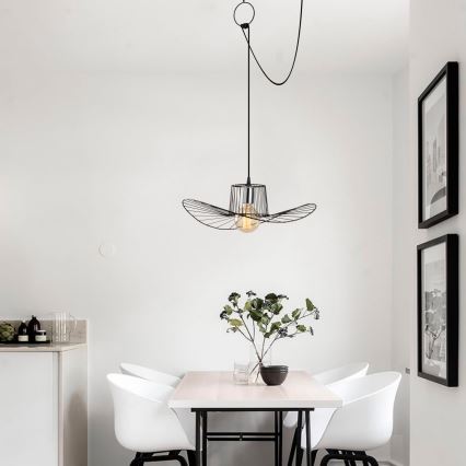 Chandelier on a string TEL 1xE27/40W/230V