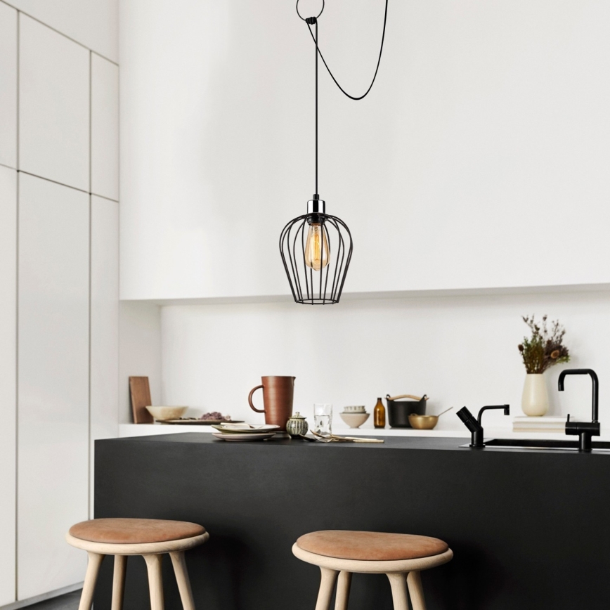 Chandelier on a string TEL 1xE27/40W/230V